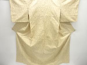 立涌模様織り出し手織り紬着物